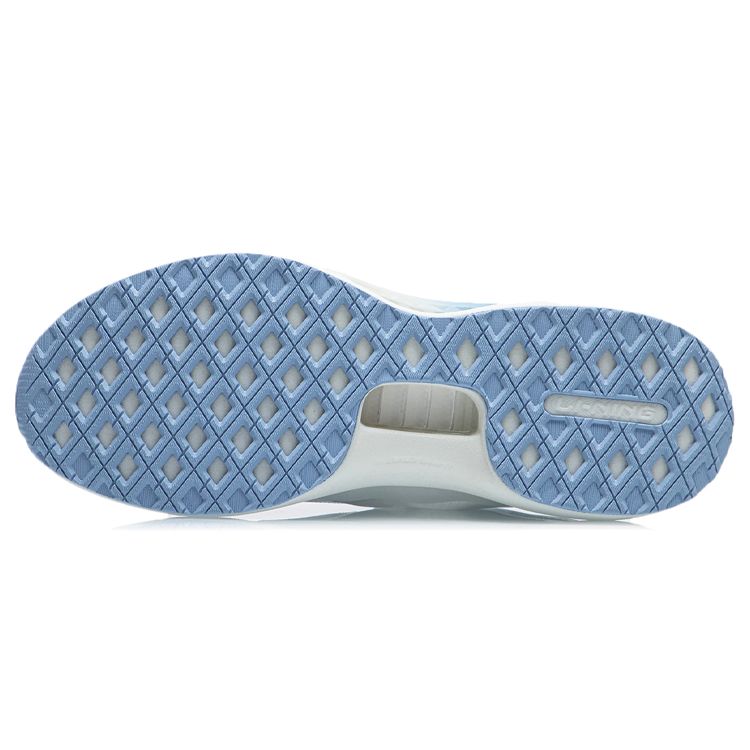 Li-Ning Comet White Ivory Blue Women Sneakers Standard-White AGLR044-1