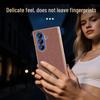 Genuine Leather Magnetic Phone Case for Samsung Z Fold7/6 - Electroplated Lychee Pattern Protective Shell with Integrated Film.