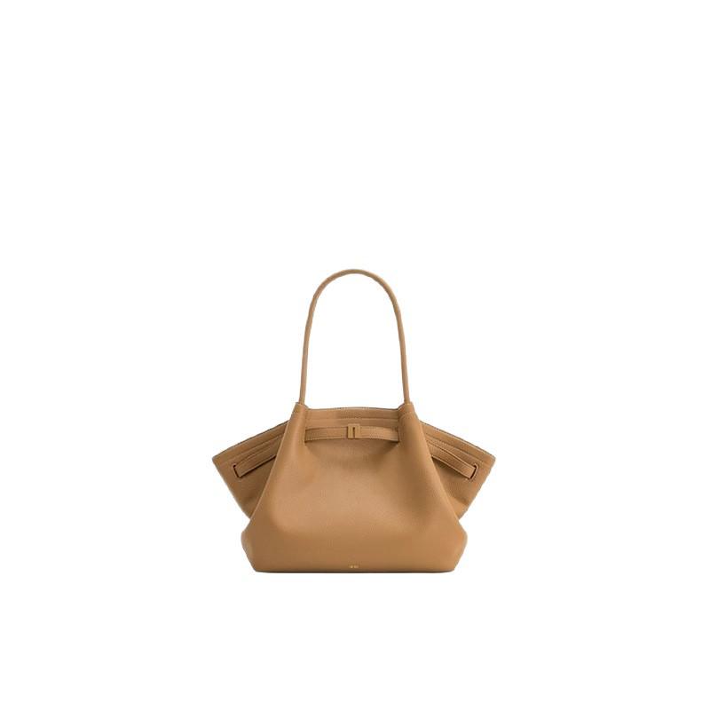 JWPEI 2025 Dumpling Handbag: Genuine Leather Tote & Crossbody Bag, Available In Large & Small Sizes for Women.