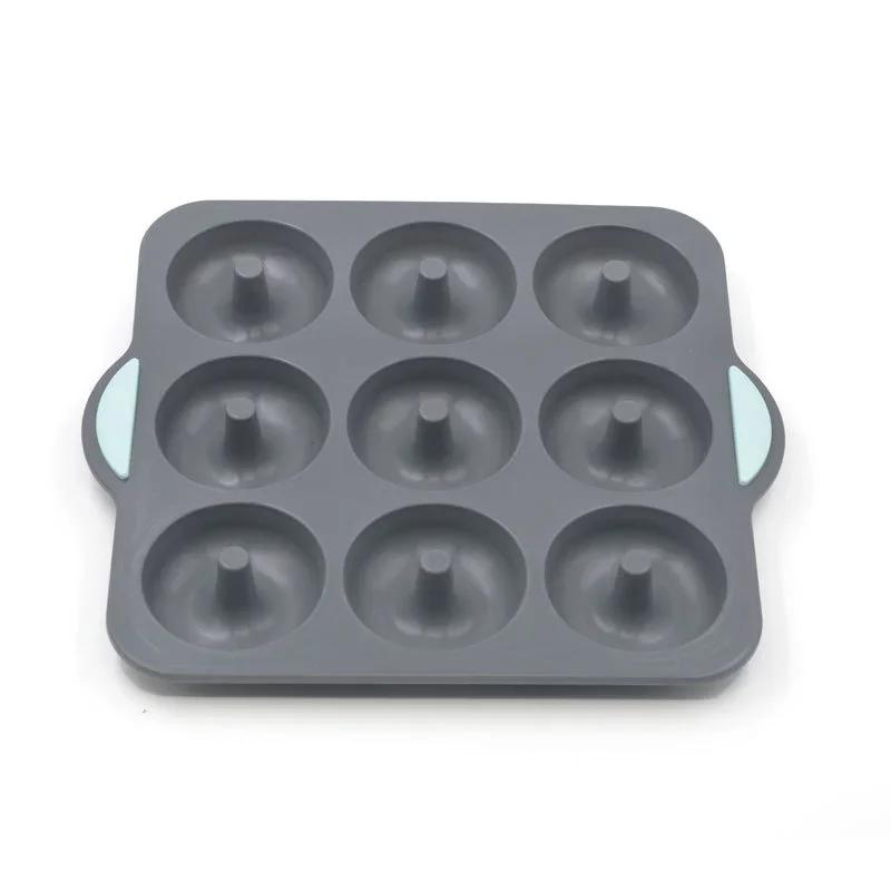 Baking Tools for Pastry, Cookie, Chocolate, Muffin, Cake, Dessert - Handmade Kitchen Decorating Silicone Donut Mold