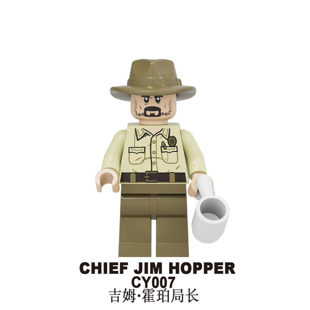 8PCS Stranger Things Minifigures Building Blocks Toys Compatible with Lego Collectible Decor Gift