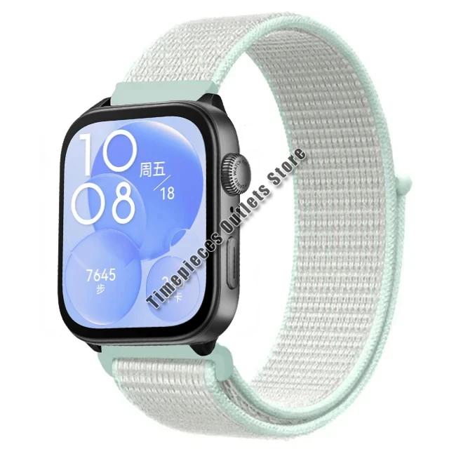 Nylon Loop Strap For Huawei Watch Fit 3 Sport Breathable Replacement Bracelet Wristband For Huawei Watch Fit 3 Belt Accessories