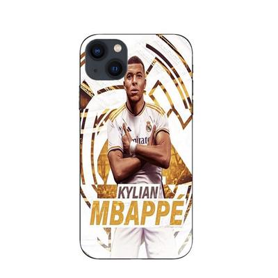 Phone Case - Maniacase - iPhone 13 - Kylian Mbappe - Silicone - Black