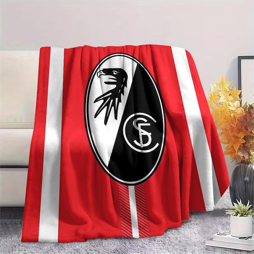 SC Freiburg Flannel Blanket, High Quality Comfortable for All Seasons, Home Decor, Warmth and Comfort