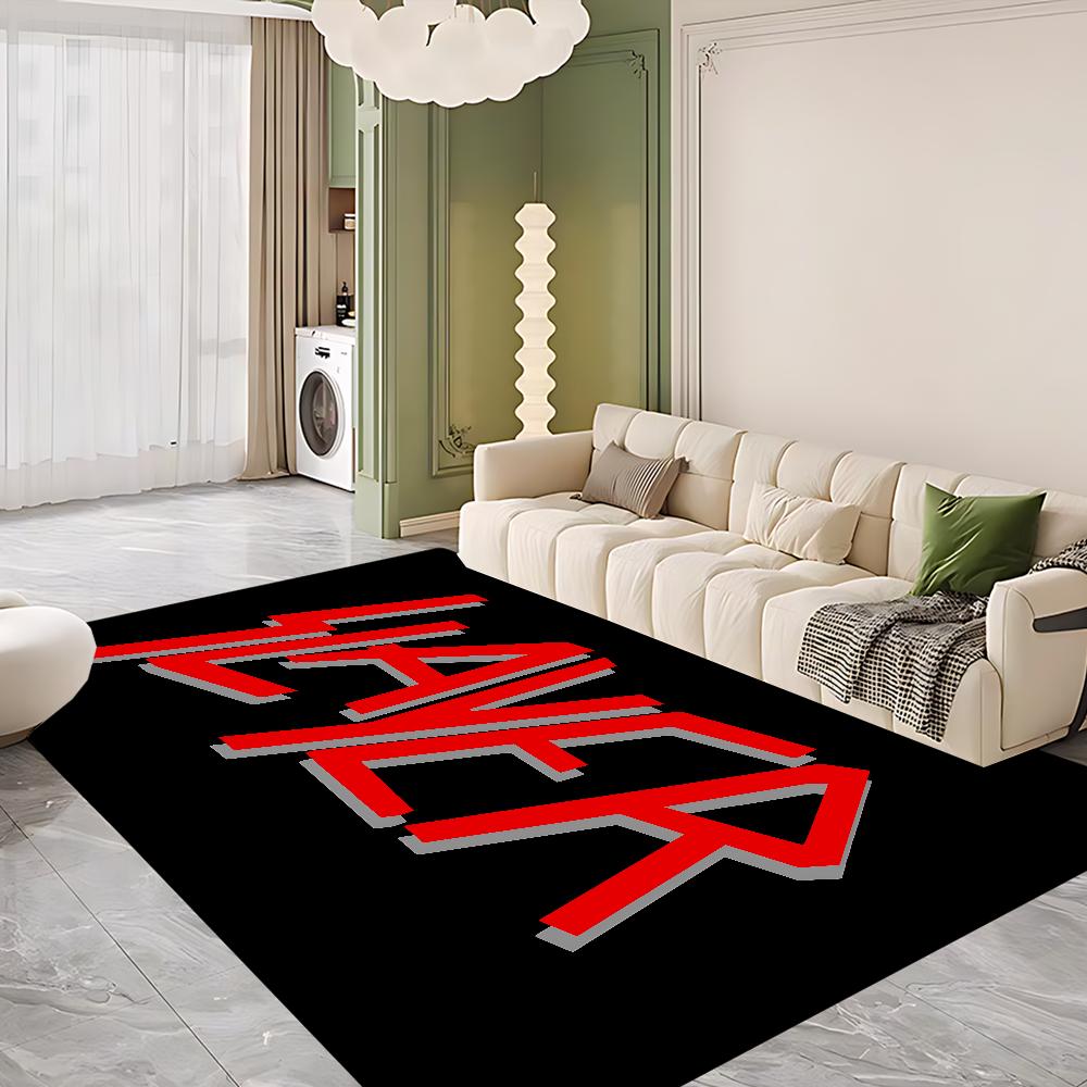 S-Slayer Heavy Metal Band Music Room Mats Nordic Style Home Doormat Bathroom-Toilet Mats Bedroom Hotel Decor Mat