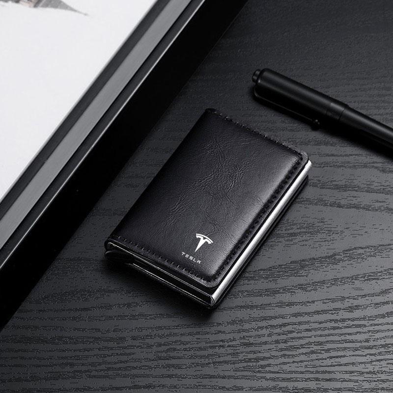 1 buc Geantă pentru documente de condus auto Portofel pentru card ID, pașaport, card, husă pentru card Pentru Tesla Model 3 Model S Model X Model Y Roadster Performance