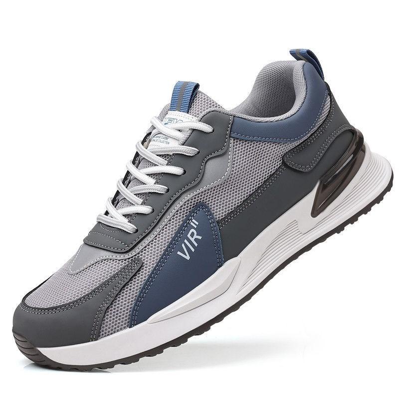 Mesh Men's Shoes Spring New Fashion Breathable Light Soft Sole Comfortable Daily Sports Leisure Running Trendy Shoes
