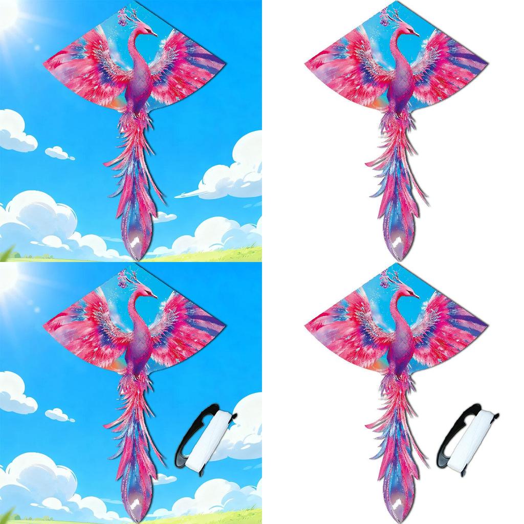 Phönix-Drachen aus Polyester für Kinder zum Fliegen im Freien und als Geschenk