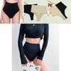 Nahtloser High Waist Body Shaping Tanga Bequemer Nylonstoff Bauchkontroll-Slips