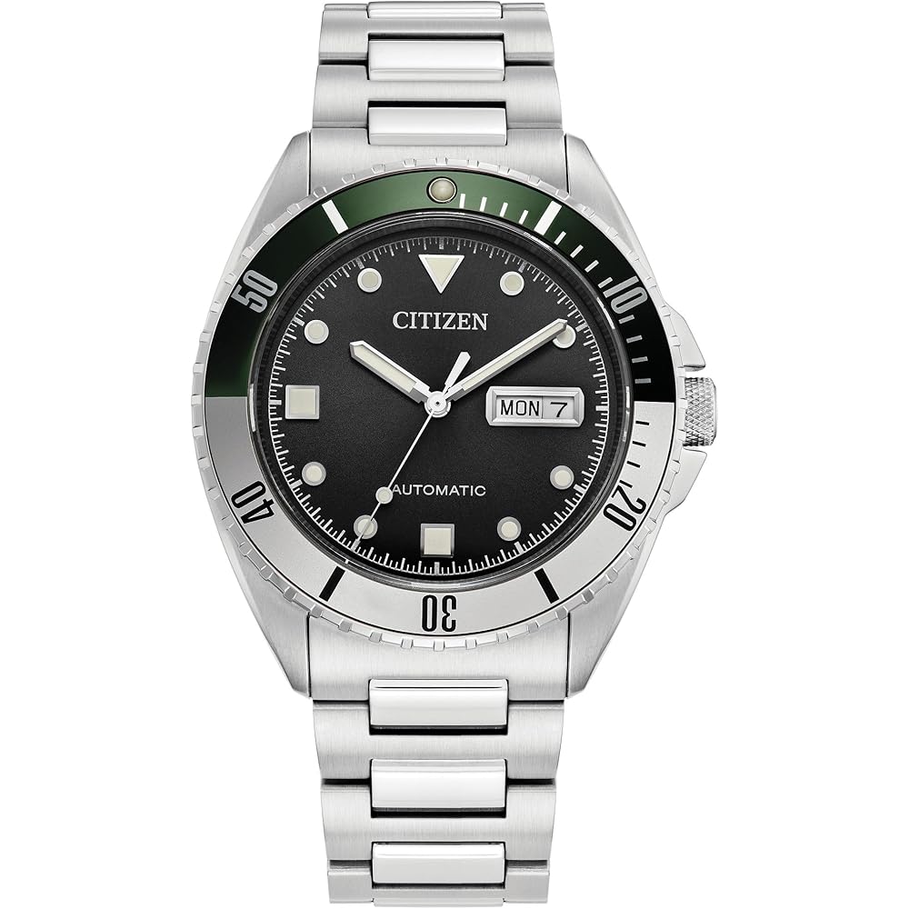 

Citizen Automatic Stainless Steel Men s Watch Silver 42mm Classic Design