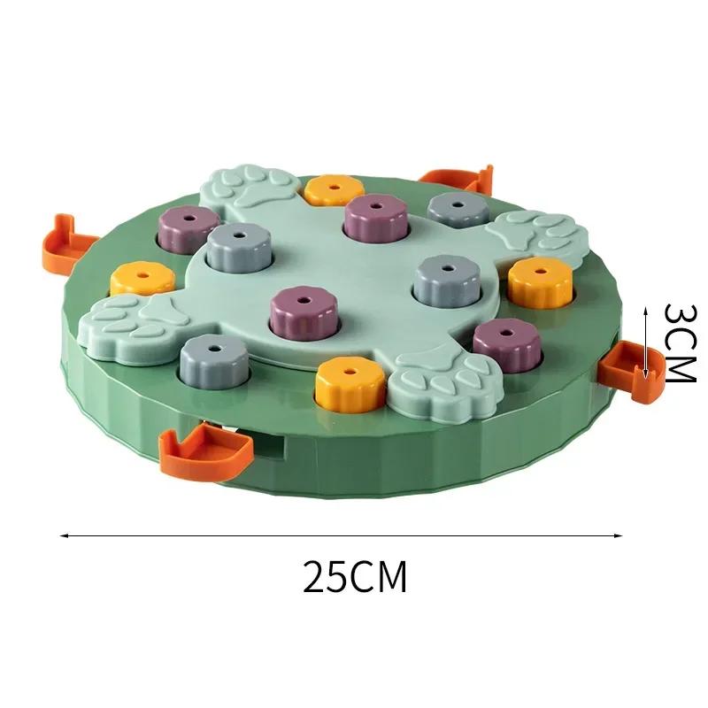 Interactive Puzzle Toys for Cats and Dogs Slow Feeder Bowl Non Slip Pet Food Dispenser Mental Stimulation IQ Training Games