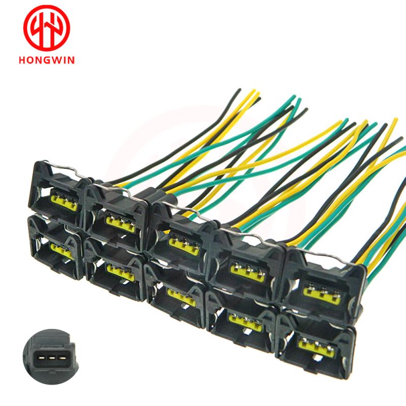 3-PIN Universeller Kurbelwellen-Nockenwellen-Positionssensor Stecker Verbinder Kabelbaum Für Hyundai Kia Ssangyong Vauxhall Chevrolet Opel