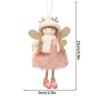 Christmas Doll Ornament Christmas Decoration 2025 Christmas Tree Hanging Pendant New Year Angel Doll Festival Gift for Children