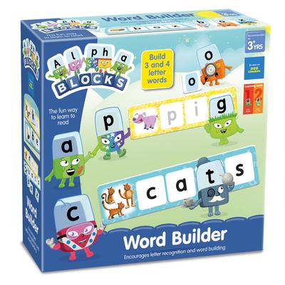 Alphablocks Alphablocks Woordbouwer Educatief Speelgoed Engels Kaartspel AN21 Authentiek