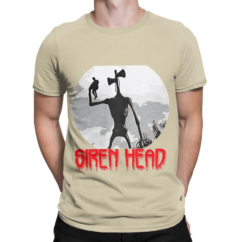 Siren Head weiß Grafik 100% Baumwolle T-Shirt Siren Head T-Shirts Oberteile Für Unisex