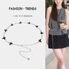 Butterfly Waist Chain For Women Metal Chain Belt Summer Elegant Jewelry Accessory For Dresses