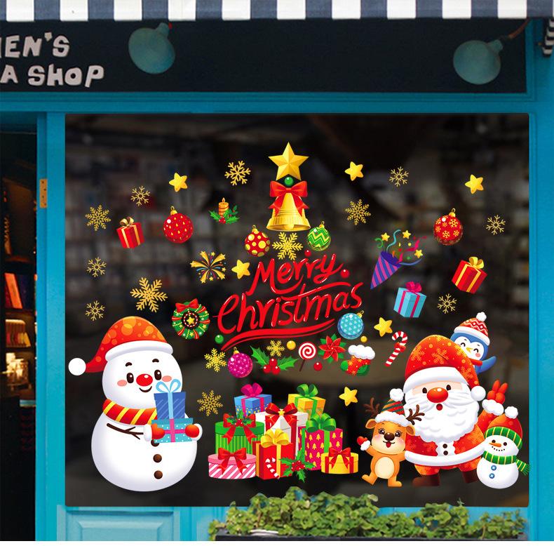 137 Christmas Snowflake Window Flowers - PVC Electrostatic Stickers for Glass - Reusable Winter Decorative Stickers