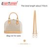 EverToner Leather Strap For L Alma Nano Shell Bag Golden Buckle Replacement Bag Belt Accessories Armpit transform Accessories