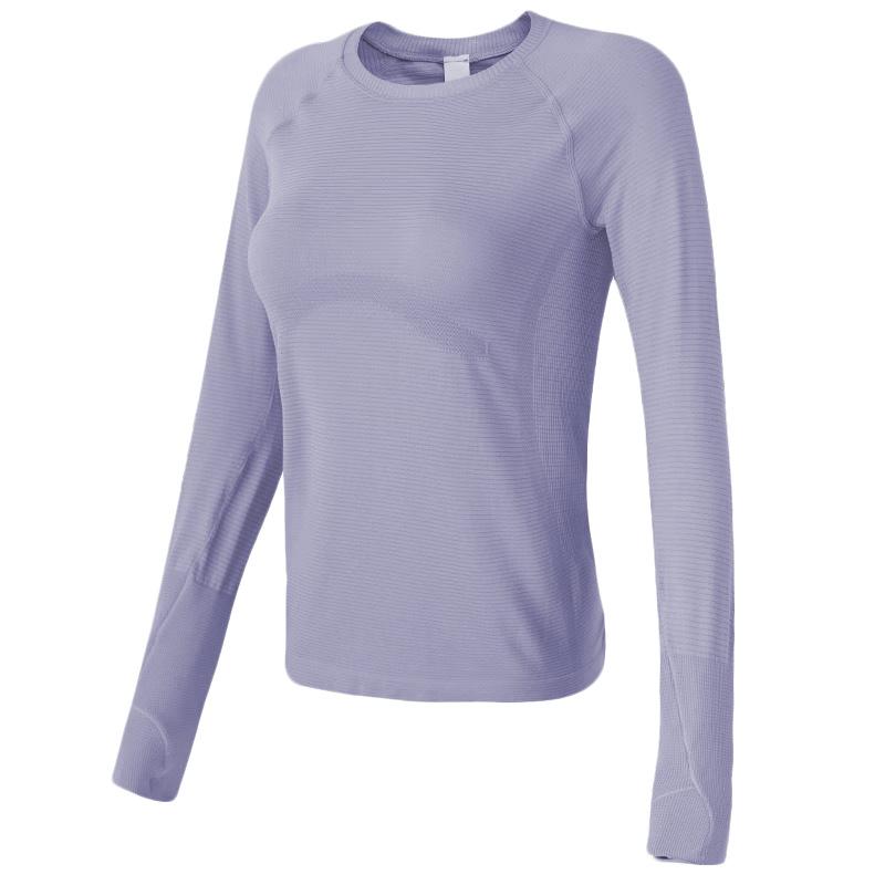 Women's Slim-Fit Long-Sleeve Yoga and Running Top for Autumn and Winter