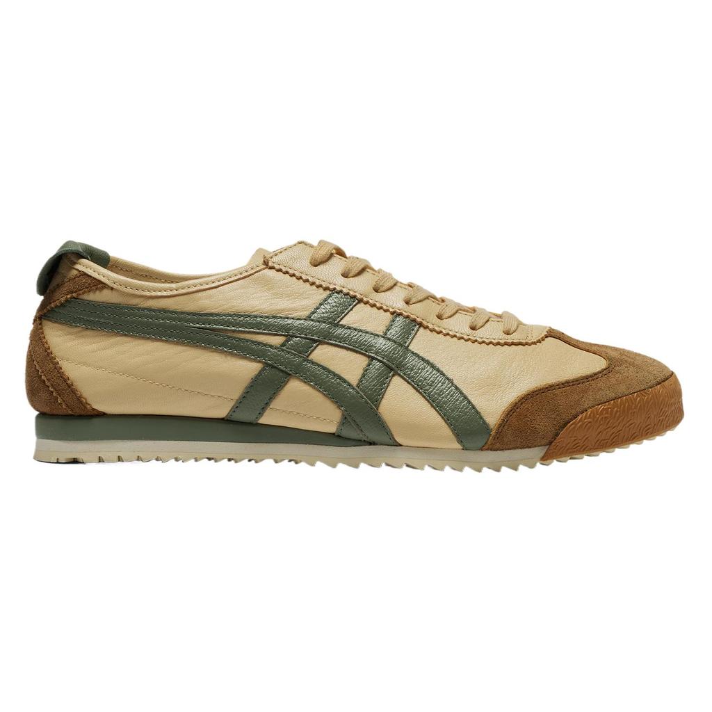 Onitsuka Tiger Mexico 66 Leather Comfortable Fashion Versatile High-Grade Shock Absorbing Wear-Resistant Breathable Low-Top Casual Shoes 1183C319-250