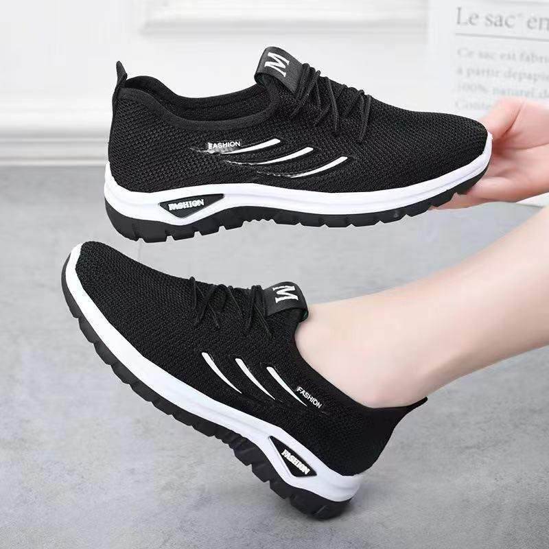 Men's Autumn Breathable Knit Mesh Trendy Shoes, Comfort Athletic Casual Running Sneakers for Teen Boys