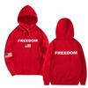 Women's And Men's  Fashionable Hooded Long Sleeved Printed Casual Pullover Unisex Sweatshirt Top