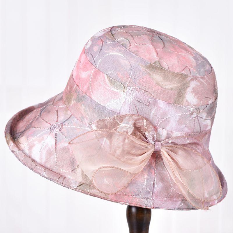 Spring and Autumn Middle-aged and Elderly Hats Women's Autumn Middle-aged Fashion Hats Mom Cloth Hats Spring and Autumn Women's Hats Sunshade