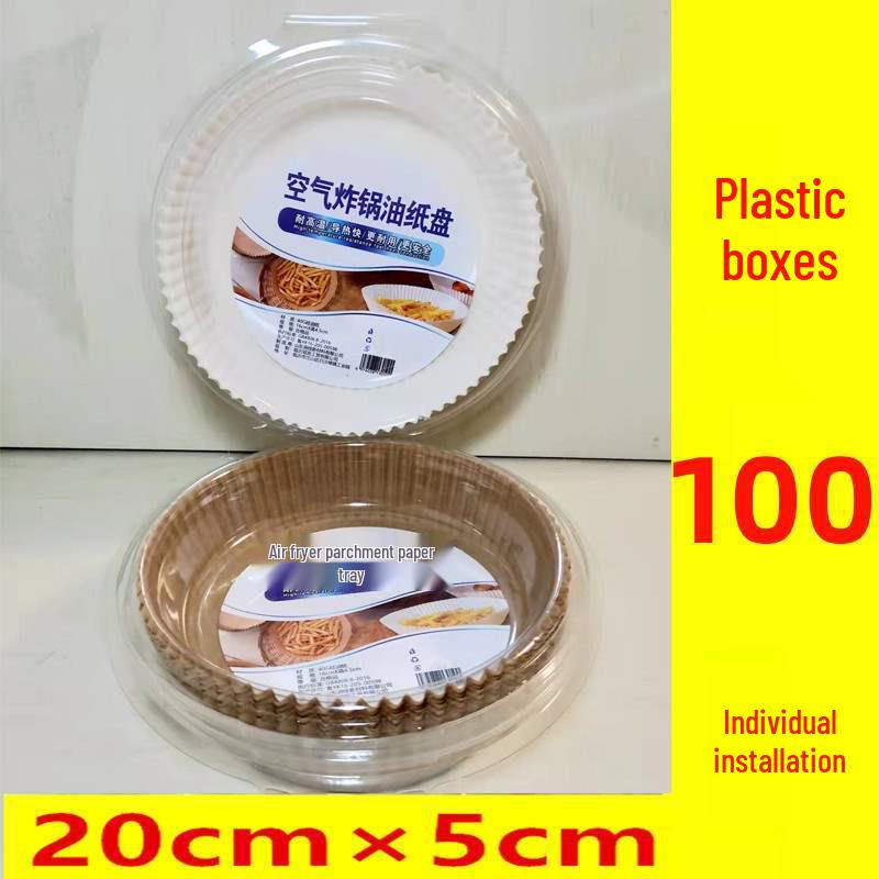 FDA & CE Certified Non-stick Oil-proof Air Fryer Paper and Oil-absorbing Silicone Paper