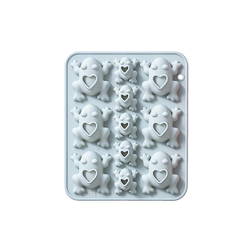 

Frog Silicone Mold for DIY Chocolate Candy Making Flexible Nonstick Mold for Birthday Cake Decoration синий