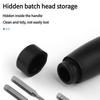 MXLA Professional Ratchet Screwdriver Set with 3 Position Switches Heat Treated Handle