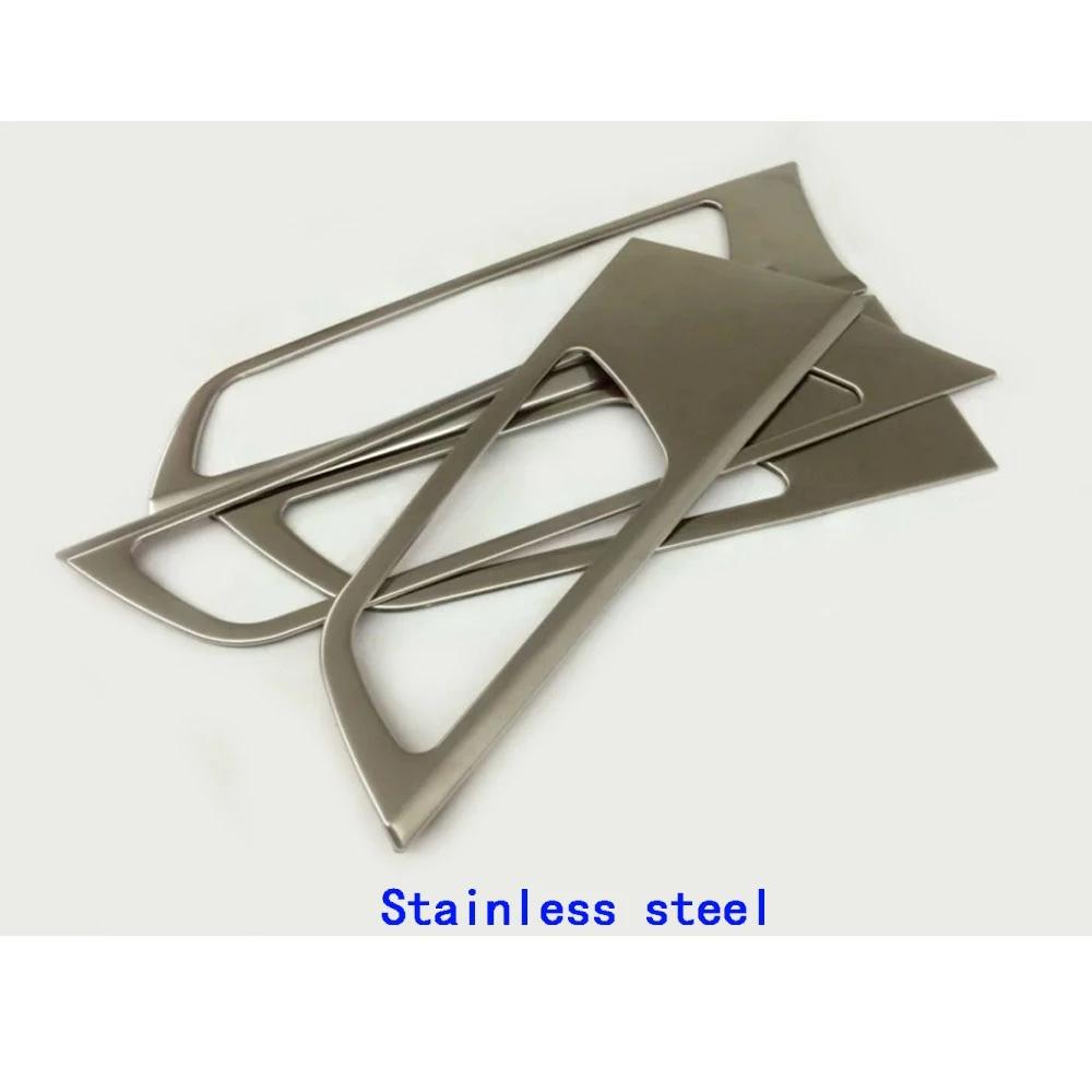 For Hyundai Tucson 2015 2016 2017 2018 Car Styling Protection Detector Stick Trim Armrest Door Inner Handrail Handle Bowl Frame