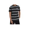 Puma Modern Striped Sports Crew Neck T-Shirt Men Tops Black 845576-01