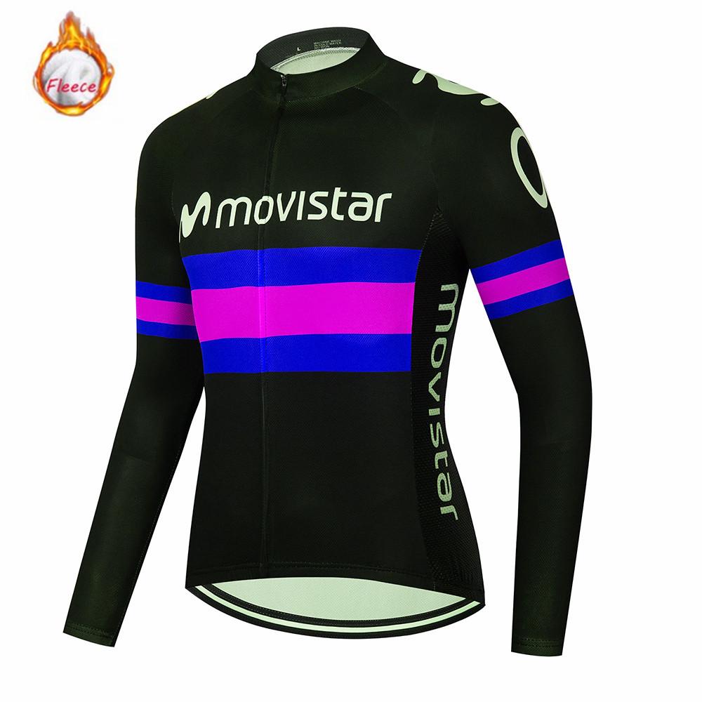 

Movistar Team Warm 2024 зимняя термобельё для велоспорта мужской джерси костюм для езды на велосипеде на открытом воздухе одежда для горного велосипеда комбинезон штаны комплект 4XL