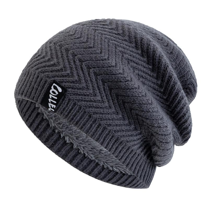 Unisex Warme Wintermützen Pfeilmuster Mode Herren Damen Ski Beanie Mütze Lässige Deko Winter Strickmütze