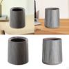 Trash Can with Wood Grain, Waste Basket, Room Aesthetically Stylish, Garbage Container Without Lid,