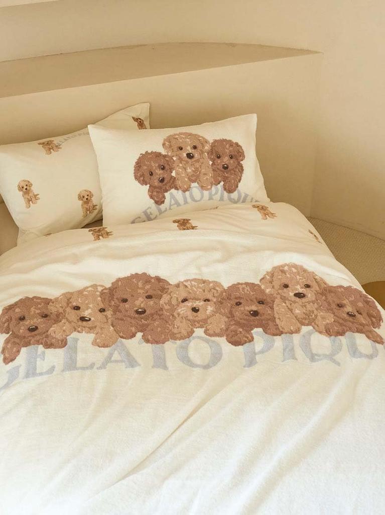 Gelato Pique Sleep Toy Poodle JQD Pillowcase PSGG251836 OWHT F Women's