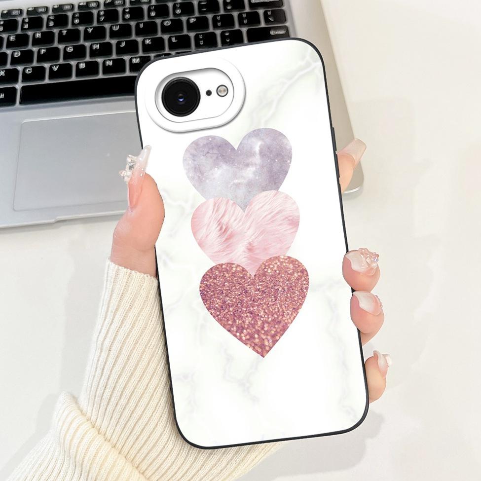 Funda For iPhone 16e A3212 A3409 A3410 A3408 Back Cover For iPhone 16e Case Silicone Fashion Luxury Cute Cartoon Cool Boys Girls