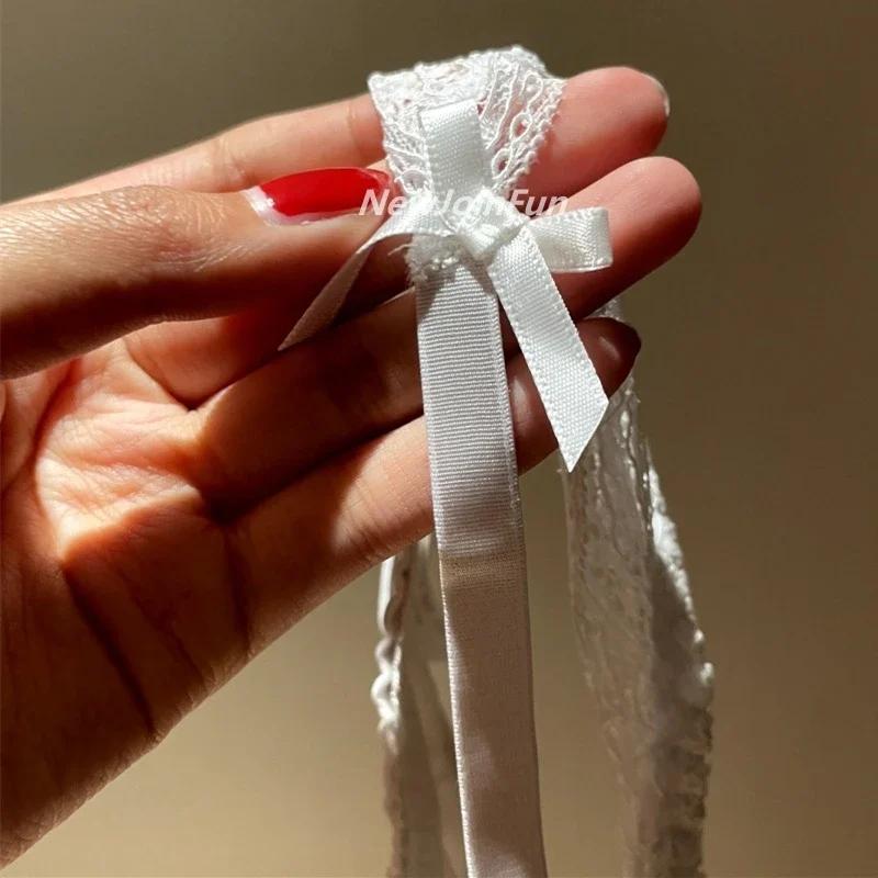 Women'S Suspenders Lace Garter Belt Adjustable Double Breasted Waist Sexy Lingerie Plus Size Transparent Underwear For Stockings