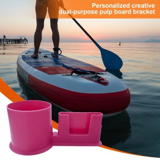 

Держатель для телефона на байдарке для доски с веслом SUP-доска, держатель для напитков, аксессуары для бутылок с водой, телефон чёрный