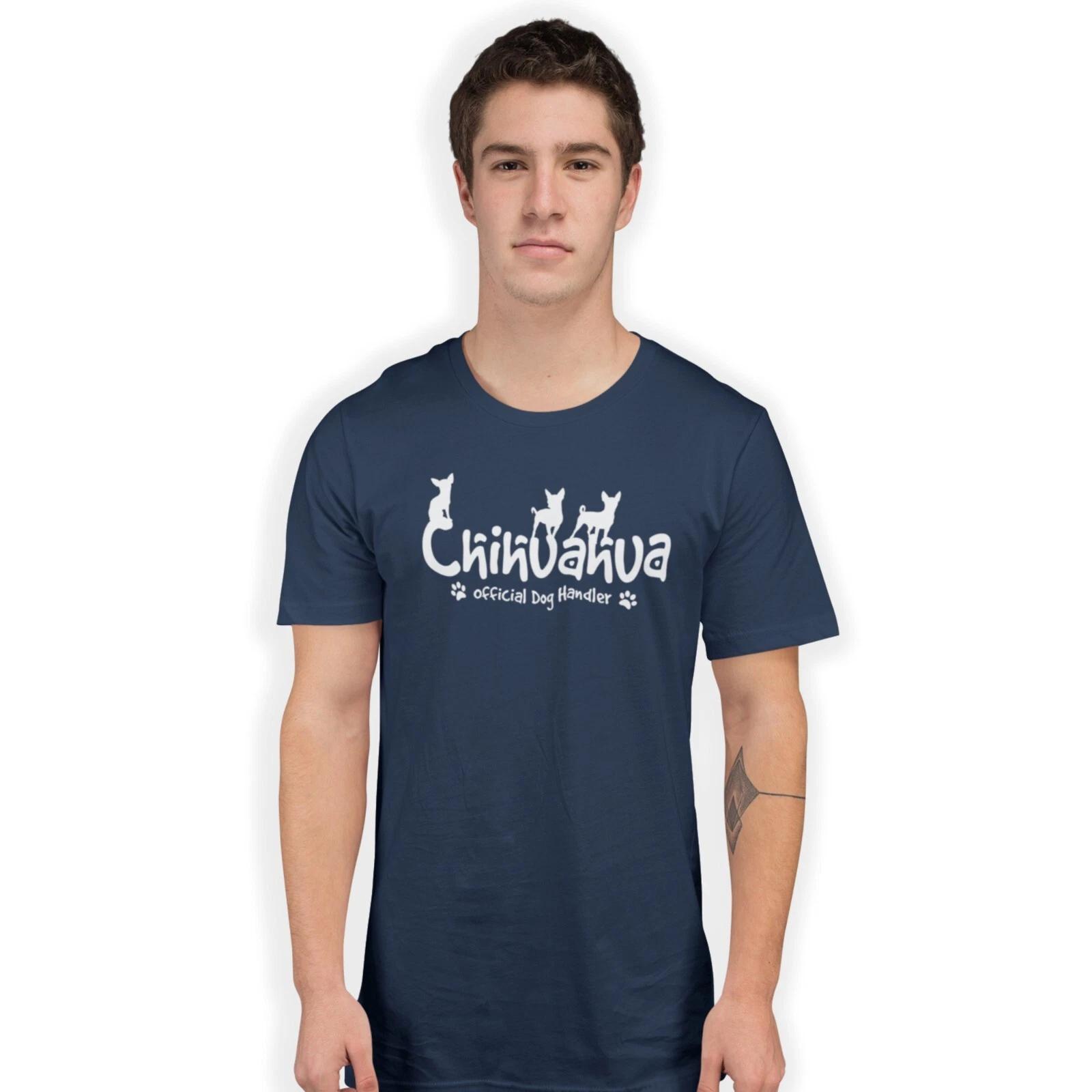 Chihuahua Official Dog Handler T-Shirt Dog Lover Birthday Gift M