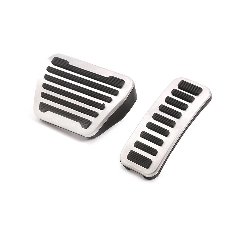For Land Rover Discovery 5 2014- Defender 110  Stainless Steel Car Gas Fuel Brake Pedal For Range Rover Vogue 2013-