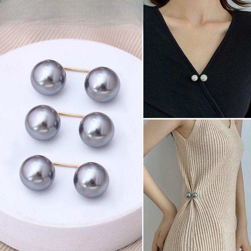 

Брошь Антибликовая Чудо Жемчужина Утяжка Талии Бесшовная Маленькая Брошь Комбинезоны Закрепляют Одежду 1pc серый