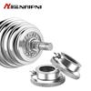 NAIPNI Electroplated Barbell & Dumbbell Set