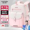 COOLBABY Schoolbag for Primary School Students with Cloud-Like Spine Protection And Weight Reduction,