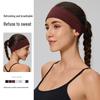 Unisex Sweat-Absorbing Sports Headband for Yoga, Running, and Cycling