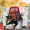1pc Apex Theme Blanket - Digital Print, Polyester, Cozy for All Seasons, Perfect for Outdoor, and Travel