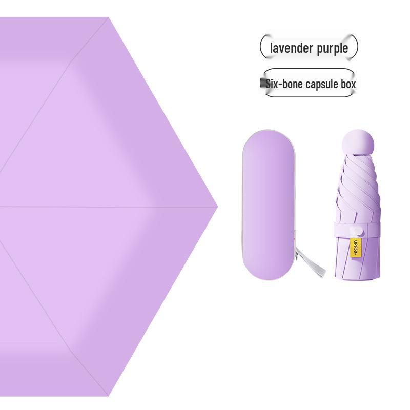 Compact Dual-Use UV Protection Sunshade Umbrella
