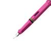 Stylo plume Lamy Safari avec clip métallique et plume EF Rose 13P-EF,