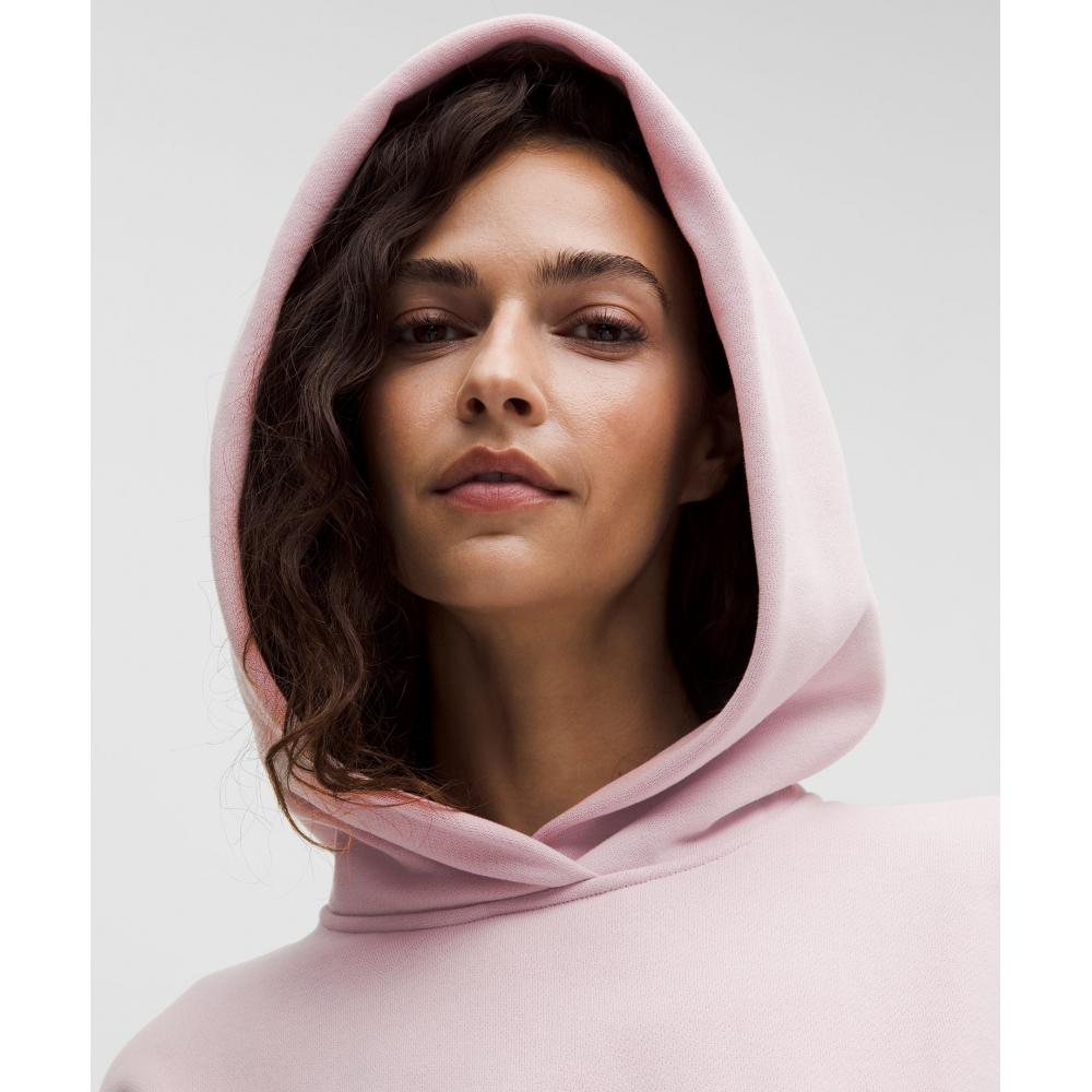 Lululemon Women S Steady State overSized Hoodie Porcelain Pink