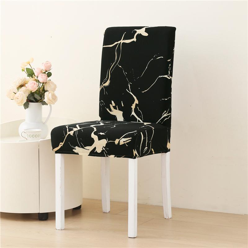 New Colors Chair Covers Floral Modern Slipcover for Dinning Room Wedding Stretch Elastic Furniture Protector